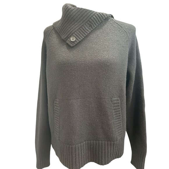 Kate Hill Women's Sweater Black Wool Blend Size Large - Picture 5 of 8